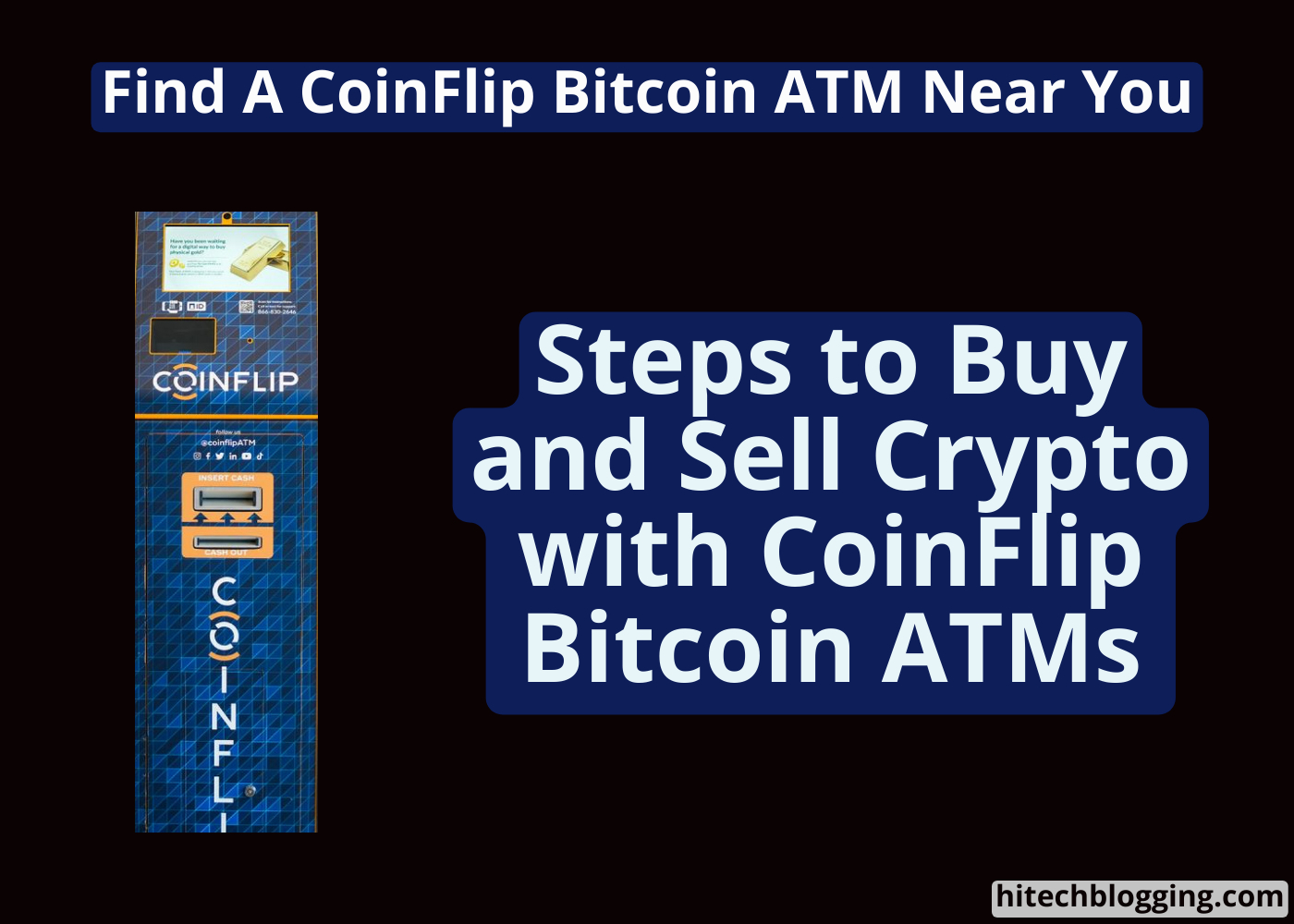 CoinFlip Bitcoin ATM: Fast & Secure Crypto Exchanges
