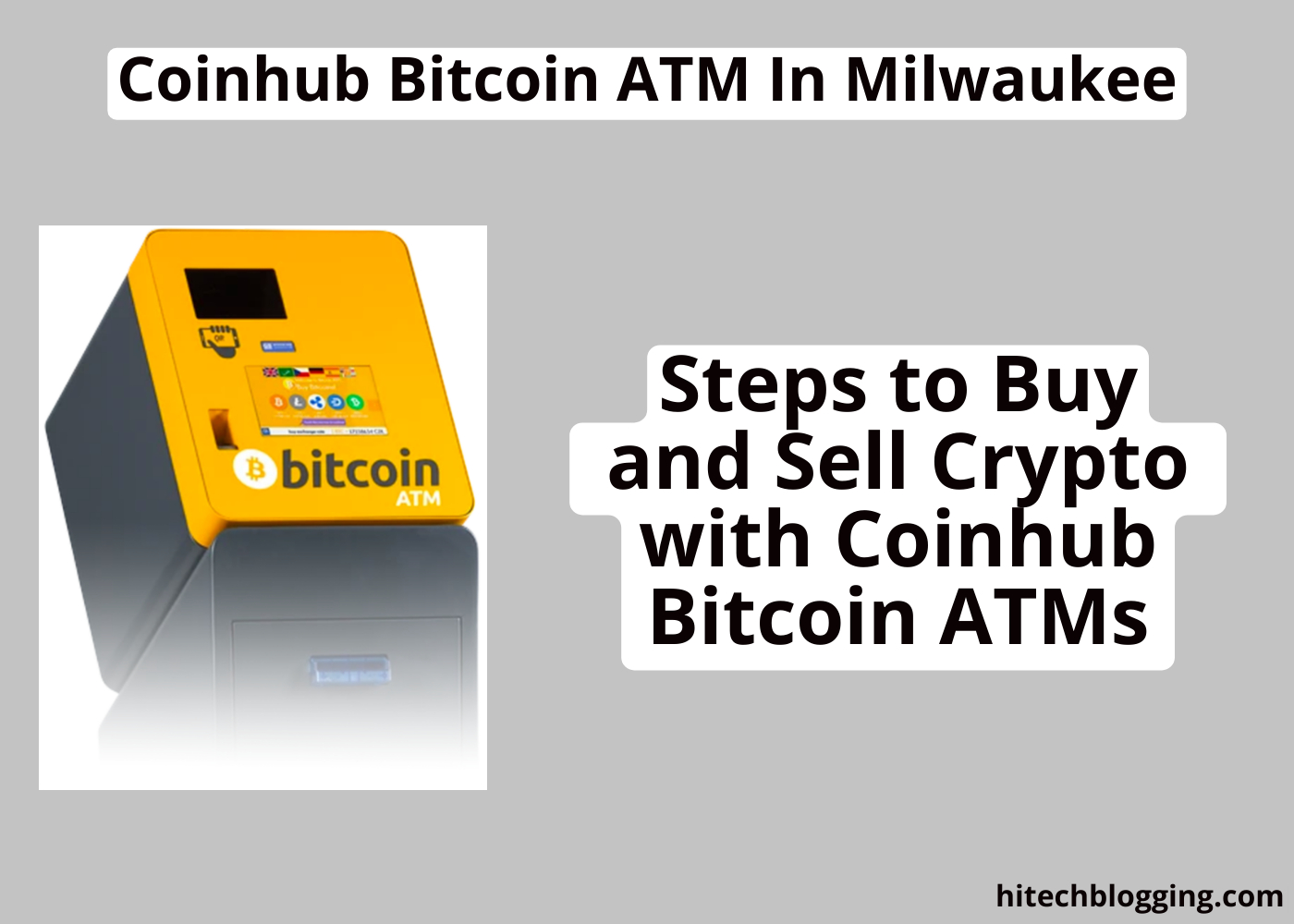 Bitcoin ATMs in Milwaukee: Coinhub ATM | Buy & Sell Crypto