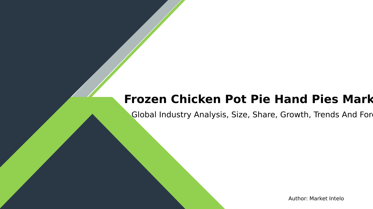 Frozen Chicken Pot Pie Hand Pies Market Research Report 2033