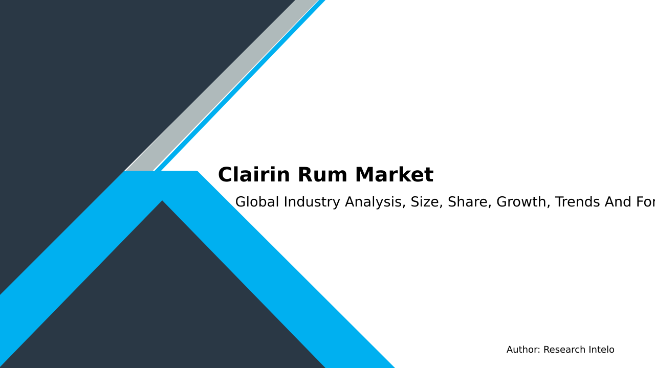 Clairin Rum Market Research Report 2033